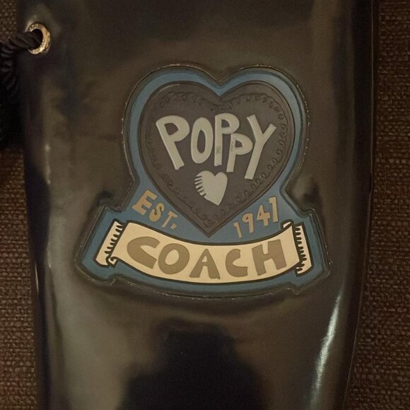 Coach Poppy Rain Boots - Size 9 - Picture 3 of 9